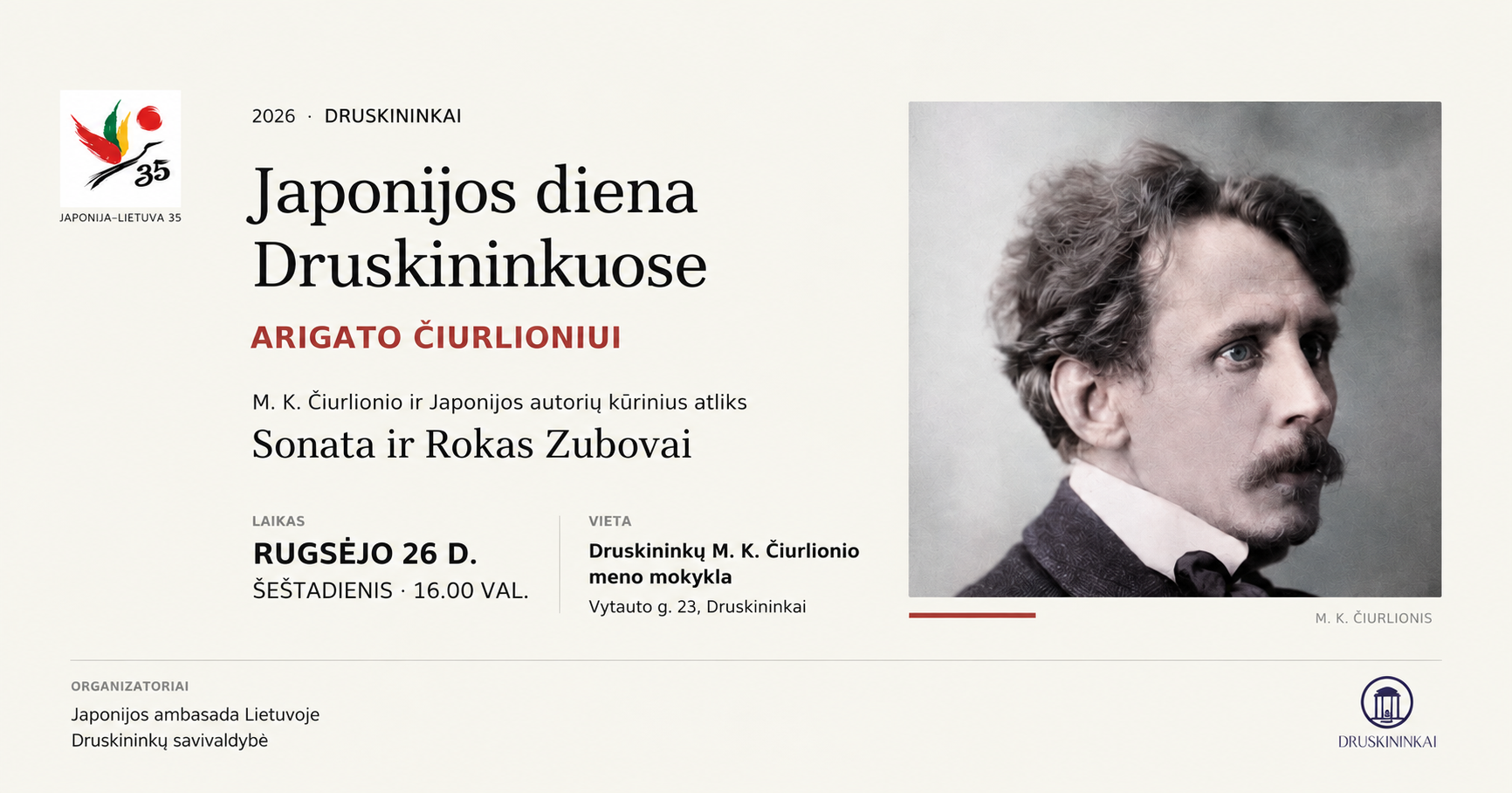 Japonijos diena Druskininkuose „Arigato Čiurlioniui”
