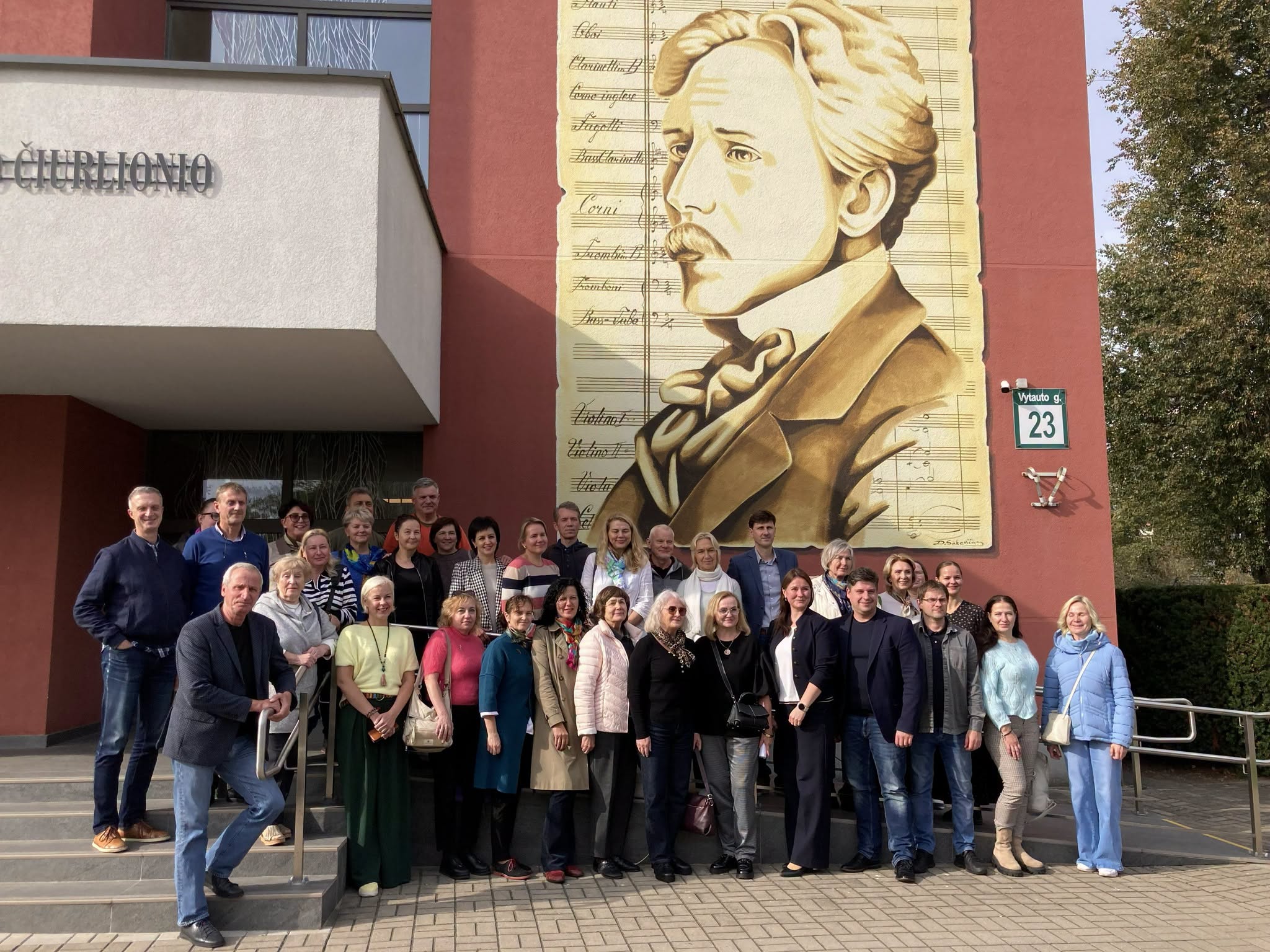 Druskininkų M. K. Čiurlionio meno mokykloje svečiavosi šauni Plungės meno mokyklos komanda!